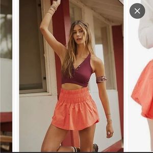 Free People Way Home Skort NWOT